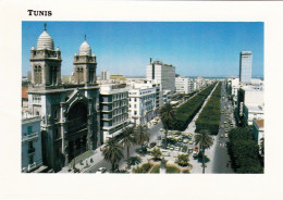 Tunisie -  TUNIS - Avenue Habib Bourguiba - Tunisia