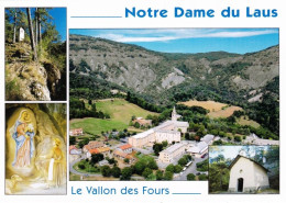 05 - Hautes Alpes - Notre Dame Du LAUS ( Saint-Étienne-le-Laus ) Le Sanctuaire - Vue Aerienne - Le Vallon Des Fours - Autres & Non Classés