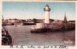 17 - Charente Maritime -  ILE  De RE - Entrée Du Port De La Flotte  - Ile De Ré