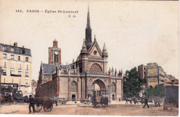 75 -  PARIS 10 -  église Saint Laurent - 68 Bd De Magenta - Arrondissement: 10