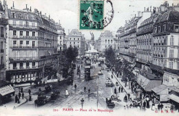 75 -  PARIS 03 - Place De La Republique - Arrondissement: 03
