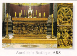 01 - Ain - ARS Sur FORMANS -  Autel De La Basilique - Ars-sur-Formans