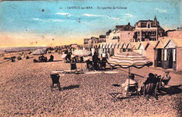 80 - Somme -  CAYEUX Sur MER - Perspective De Cabines Sur La Plage - Cayeux Sur Mer