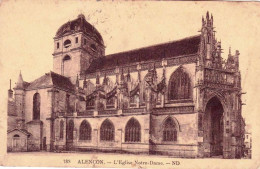 61 - Orne -  ALENCON -  L Eglise Notre Dame - Alencon
