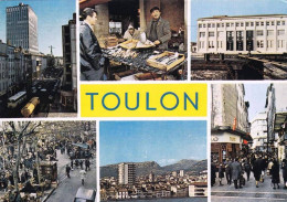 83 - Var -  TOULON - La Mairie - Le Poissonnier - Rue Raimu - Cours Lafayette - Toulon