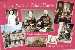 Religion - Saints Louis Et Zelie Martin - Premier Couple Canonisé - Alencon ( Orne )  - Santos