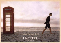 Carte PUBLICITE -  HACKETT - London - Collection Spring / Summer 2008 - Rare - Publicité