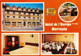 48 - Lozere -  MARVEJOLS - Hotel De L Europe - Bar - Restaurant - Marvejols