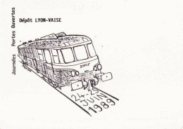 69 -  LYON -  SNCF - Depot LYON - VAISE - Journées Portes Ouvertes - Illustrateur - Autres & Non Classés