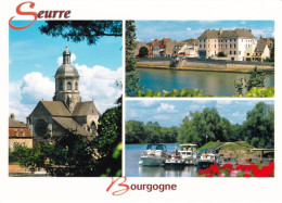 21 - Cote D Or - SEURRE - Le Port - L église Saint Martin - Bords De Saone  - Sonstige & Ohne Zuordnung