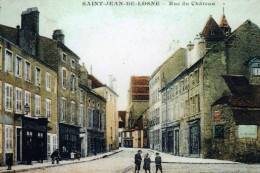 21- Cote D Or - SAINT JEAN De LOSNE - Rue Du Chateau - Reedition Pour Le Musée De La Batellerie - Autres & Non Classés