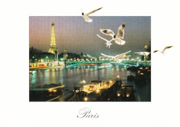 75 - PARIS  - Les Oiseaux Des Bords De Seine - District 08