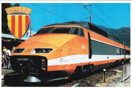 74- Haute Savoie -  CLUSES - SNCF - Bapteme De La Rame TGV "ville De Cluses" Le 16 Juin 1990 - Cluses