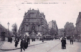 75 -  PARIS 06 - Place Et Fontaine Saint Michel - Paris (06)