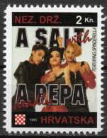 Salt N Pepa - Briefmarken Set Aus Kroatien, 16 Marken, 1993. Unabhängiger Staat Kroatien, NDH. - Kroatië