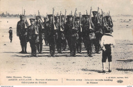 Armée Anglaise - Recrues D'infanterie Débarquées En France  - Éd. ELD CPA - Guerre 1914-18