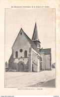Saint-Outrille (18) - Eglise Collégiale Saint-Austrégésile - CPR Non Voyagé - Other & Unclassified