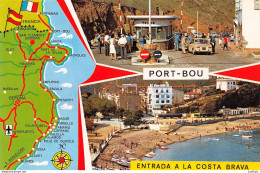 España / Port-Bou - Automobiles R8 - Entrada A La Costa Brava - Ed. Carrera Cpm - Autres & Non Classés