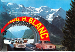 74 / Chamonix - Automobiles - 403, 2 Cv - Tunnel Du Mont-Blanc - Vue De La Sortie - Ed. Casa  Del Ricordo - 1969 Cpsm GF - Toerisme
