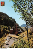 Valls D'Andorra - Automobiles - L'église Roman De Saint-Jean De Casellas -cpsm GF - Andorre