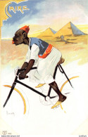 LE CAIRE -  Rossetti Illustrateur Art Nouveau  # Vélo Cycle Bicyclette # Précurseur - El Cairo