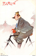BERLIN -  Rossetti Illustrateur Art Nouveau  # Vélo Cycle Bicyclette # Précurseur - Autres & Non Classés