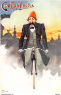 CONSTANTINOPLE -  Rossetti Illustrateur Art Nouveau  # Vélo Cycle Bicyclette # Précurseur - Turkey