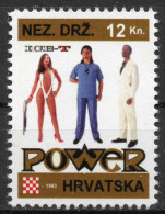 Ice-T - Briefmarken Set Aus Kroatien, 16 Marken, 1993. Unabhängiger Staat Kroatien, NDH. - Croacia