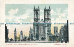 R000849 London. Westminster Abbey And Big Ben. F. F. And Co - Autres & Non Classés