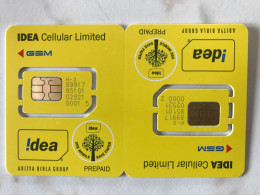 GSM    INDIA  IDEA CELLULAR LIMITED   MINT - Indien