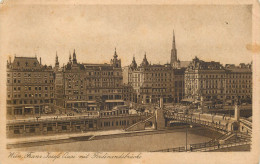 Postcard Austria Wien Franz Joseph Quai - Autres & Non Classés