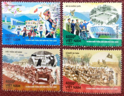 Viet Nam Vietnam MNH Perf Stamps 2024 : 70th Ann. Of Dien Bien Phu Victory / Bike / Bicycle / Veteran (Ms1189) - Vietnam