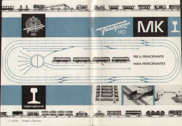Catalogue FLEISCHMANN 1964 MK  HO Binari Modello Per Il Principiante  - En Italien Et Espagnol - Non Classés