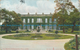 R001047 The Mansion Potternewton Park. Leeds. Reliable. 1908 - Monde