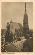 Postcard Austria Wien Stephanskirche - Stephansplatz