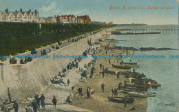 R001066 Beach. E. From Pier. Clacton On Sea. Valentine - Monde