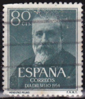 1954 - ESPAÑA - MARCELINO MENENDEZ Y PELAYO - EDIFIL 1142 - Usados