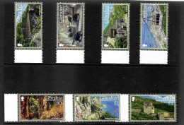 Gibraltar 2017 MNH Upper Rock Nature Reserve Sg 1768/74 - Gibraltar