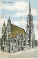 Postcard Austria Wien Stephanskiche - Stephansplatz