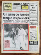 FRANCE-SOIR, Mercredi 3 Août 1988, Caroline De Monaco, Pampelonne, Lille, Chasse Aux Policiers, Accouchement, R.A.T.P - 1950 - Oggi