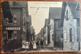 Schiltigheim Gruss - Bäckerei Von K. Schweitzer - A Circulé Le 5 / 10 / 1917 - Schiltigheim