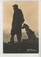 PHOTOGRAPHES - ALBERT MONIER - 1957 - LA GARDE DU TROUPEAU (berger Et Chien ) - Monier