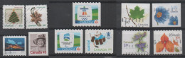 Canada, Used,  Paralympic Games Vancouver 2010, Flora, Lot - Used Stamps