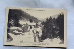 N859, Le Lioran En Hiver, Vue Prise Au Dessus Du Tunnel De La Route, Cantal 15 - Sonstige & Ohne Zuordnung