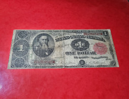 1891 USA $1 DOLLAR  *STANTON* UNITED STATES BANKNOTE F BILLETE ESTADOS UNIDOS COMPRAS MULTIPLES CONSULTAR - Bilglietti Degli Stati Uniti (1862-1923)