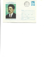 Romania - Postal St.cover Used 1979(167)-100 Years Since The Birth Of Stefan Gheorghiu-activist In The Labor Movemement - Entiers Postaux