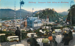 Postcard Austria Salzburg Restauration Elektr, Aufzug Am Monchsberg - Salzburg Stadt