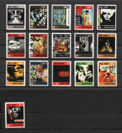 Front 242 - Briefmarken Set Aus Kroatien, 16 Marken, 1993. Unabhängiger Staat Kroatien, NDH. - Kroatië