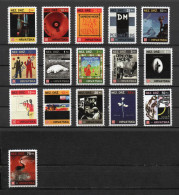 Depeche Mode 1 - Briefmarken Set Aus Kroatien, 16 Marken, 1993. Unabhängiger Staat Kroatien, NDH. - Croatia