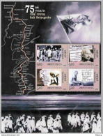 INDIA 2005 MAHATMA GANDHI - 75 Years Of SALT SATYAGRAHA LOT Of 10 Miniature Sheets / SS / MS MNH, P.O Fresh & Fine - Unused Stamps